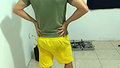 Acrobatic Latina Milf Watches And Seduces Guy In Gym For Homemade Doggystyle Bent Over Fantasy