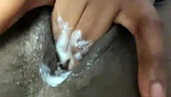 Fingering my pretty pussy full video with intense cum