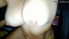 Brunette Brazilian Amateur with Big Natural Tits Rides in Homemade Cowgirl POV Action