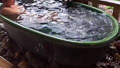 Sakura Enjoys Steamy Hot Springs Adventure With Nacchi