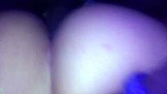 she subtly takes huge monster cock deep in tight ass