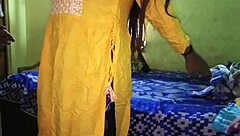 Indian hot bhabhi fucking with dever in doggy style