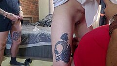 Cuckold Wife Dripping Strangers Creampie On Husbands Cock While He Jerks Off In Homemade Video