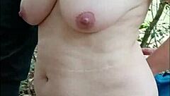 Exclamatory-Provocative SEXY SLAVE BOUND in FOREST for BLOWJOB and DOGGYSTYLE HUMILIATION!