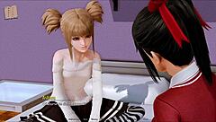 Detailed exploration of scenarios and characters in the game Harem Hotel episode 18