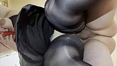 chubby blonde girlfriend bent over for big cock doggystyle pounding in kitchen