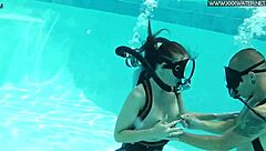 Intense Blowjob Action by Hungarian Babe in Wet Poolside Encounter!