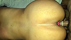 Doggystyle Butt Plug Anal Ass Fucking Action