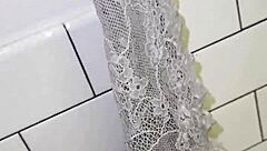 Oh man, my roommate left her thongs in the bathroom, I saw them and my dick went crazy hard, then I fucked her hard later.