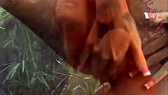 i'm a true college girl licking and fucking in outdoor doggystyle action