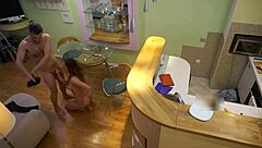 Slutty step daughter got homemade sex - candy red