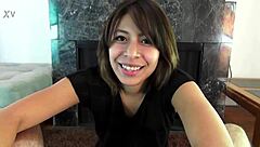 She starts dipping toes in a casual interview with natural charm