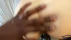 Hot Latina teen 18+ encounters massive BBC in intense session