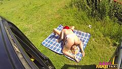 female fake taxi sienna day having lesbian sex outdoors with roxy keogh