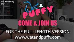 Oh wow, check out this gorgeous curvy teen shoving that big dildo deep inside her shaved pussy until she cums hard!