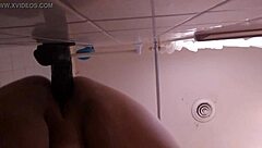 Watch me riding this huge dildo to explosive cum while masturbating wildly!