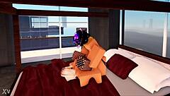 Blonde Roblox Model Teen Sophie Returns for Fun Playtime with Her Headless Manager in Detailed Scenes