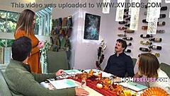 Free Sex And Great Food Lead To Taboo Fantasy With Cougar Mother In Law In American 4some