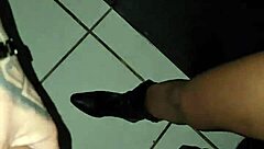 i saw the guy behind the gloryhole fail so i asked my husband to lick my pussy until orgasm at the party