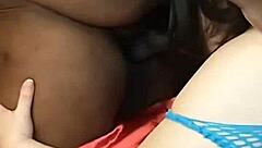 bbw slut enjoys sucking cock for cumshot