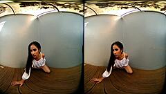 petite asian teen 18+ goddess teases with feet and horny nude body in softcore reality