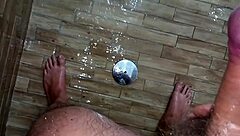 Why risk a huge cock jerk in my stepmom's shower? It's so thrilling and intense!