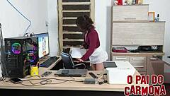 suggestive brazilian big ass domination with double fetish action from mature guys