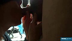 Busty Granny Sucks Small Cock