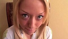 Teen lil lexy with small tits enjoys blowjob and cumming