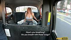 Suggestive Fake Taxi Josephine Jackson Flashes Huge Natural Tits Sparking Cabbie Lust for Outdoor Orgasm
