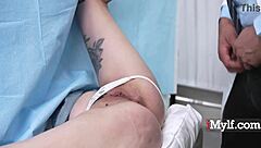 Wife clutches husband while clutching doctors cock with pussy! - katie kinz danny mountain imylf