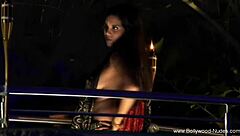 Erotic Bollywood Brunette Babe Dances Naked Sensually
