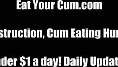 Will You Swallow This Hot Load Of Cum For Me Cei?