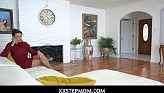 Milf Penny Barber came to make up with the guy after a fight, riding him wildly