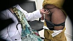 Indian Lady Doctor Caught on Hidden Camera Satisfying Desires with Local Patient in Hospital