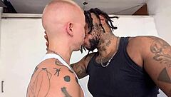 German And Brazilian Trans Men Fucking Hard!