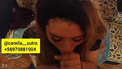 Why Is Camila Sutra Making Ice Creams With Big Cock Blowjob Action