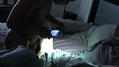 damn, dicking down that sexy little brunette with big black cock in the morning!