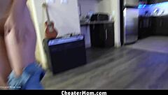 Ride That Thick Cock And Cum Hard On Veiny Rod In Taboo Threesome!