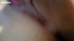 she whispered soft moans while fingering her wet clit with guests nearby