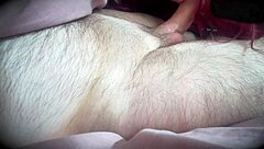 Redhead In Red Lingerie Teasing And Sucking Him Off