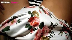 she whispered soft moans while fingering her wet clit with guests nearby