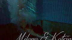 oh those two hot lesbians in the pool make me feel so aroused and passionate