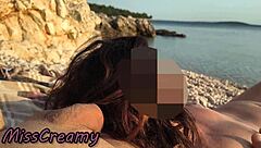 Pussy Flashing Nude Teacher Gropes Student Tits Beach!