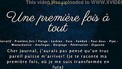 Oh My God, It's My First Time with Everything - French Audio Futa Porn!