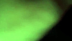 cute blonde sucks and swallows cum on public bus