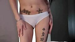 tiny sexy emy angel poses teasing her petite curves seductively