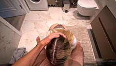 Blonde Stepsis Trains Bro to Cum Inside Tight Pussy