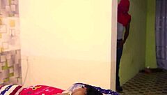 Whoa, this ebony babe and her naughty Latina roommate go wild with that BBC