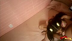 Skinny Asian teen babysitter cries through brutal anal